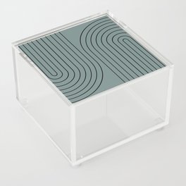 Minimal Line Curvature LXVII Acrylic Box