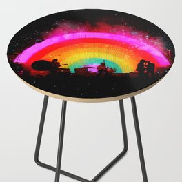 The Flaming Lips Space Rainbow Side Table