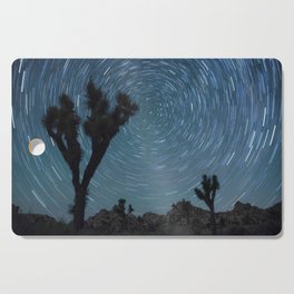 Joshua Tree Star Trail Cutting Board