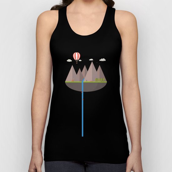 Flat island Unisex Tank Top