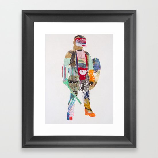 Defender Framed Art Print