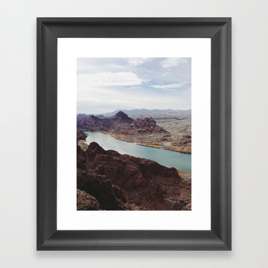 The Colorado River Framed Art Print