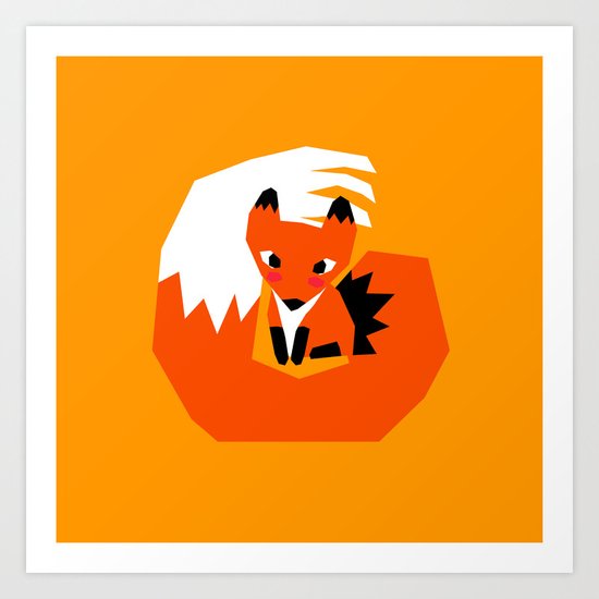 Red Fox Art Print
