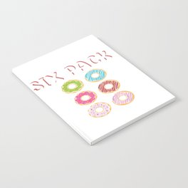 Check Out My Six Pack Donut Notebook