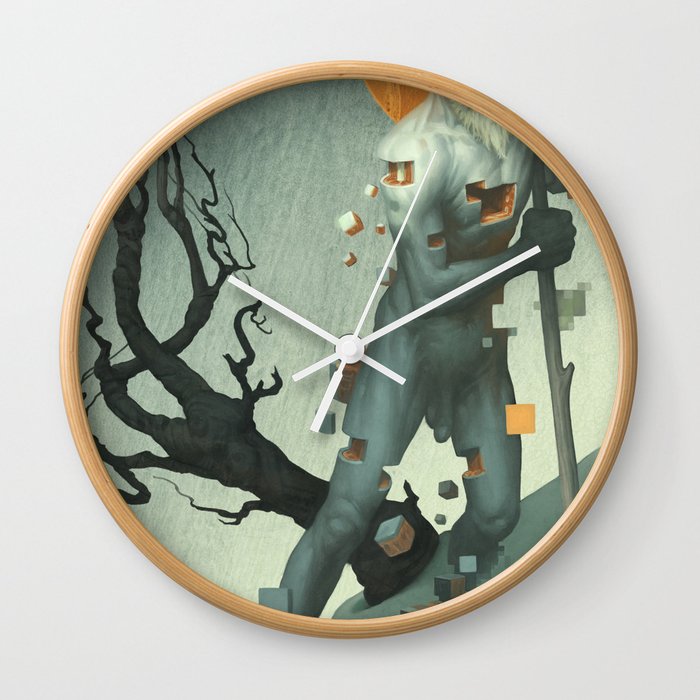 Aboard a Dying Construct Wall Clock