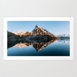 Mountain Lake Reflection - Landscape Photography Art Print