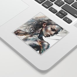 The Silver Lady Sticker