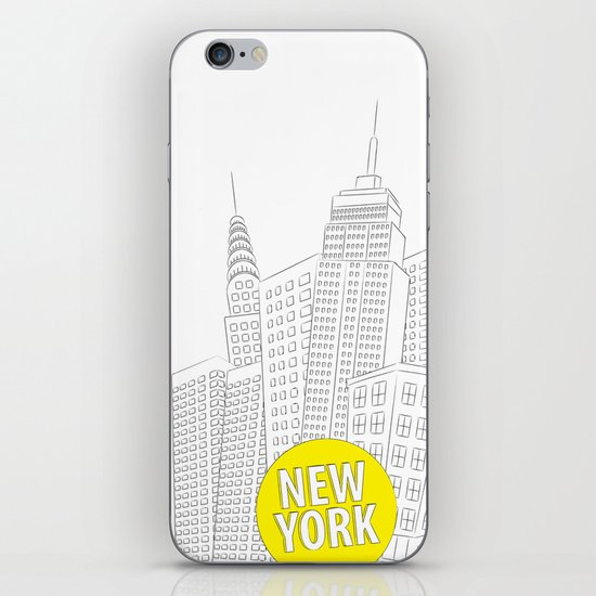 New York, New York iPhone Skin