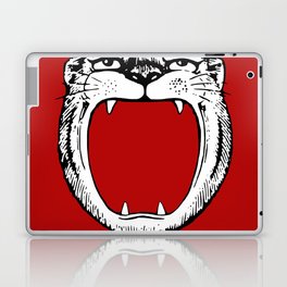 Tiger Head Red Laptop & iPad Skin
