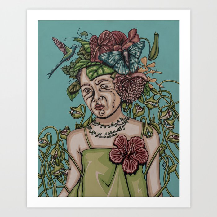 watched Art Print