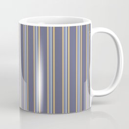 Retro Stripes Purple and Orange Coffee Mug