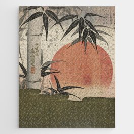 Bamboo and rising sun (1829)  Jigsaw Puzzle