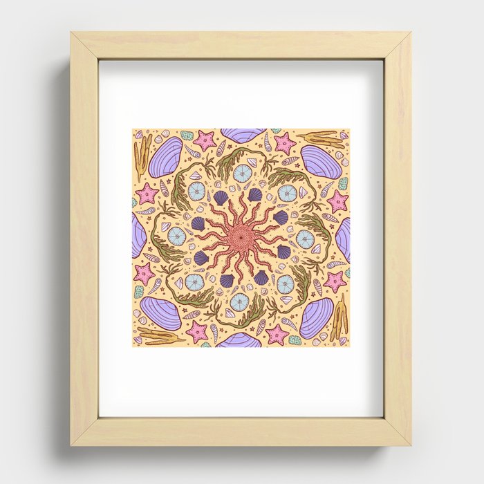 Beach Vibes Recessed Framed Print