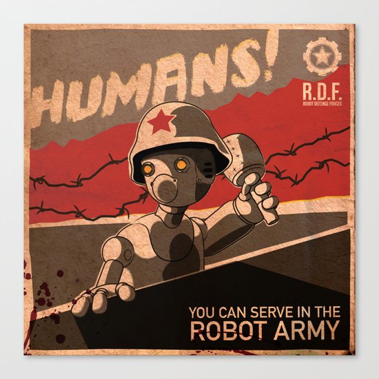 Propaganda Series 6 Canvas Print
