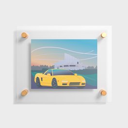 Space NSX Floating Acrylic Print