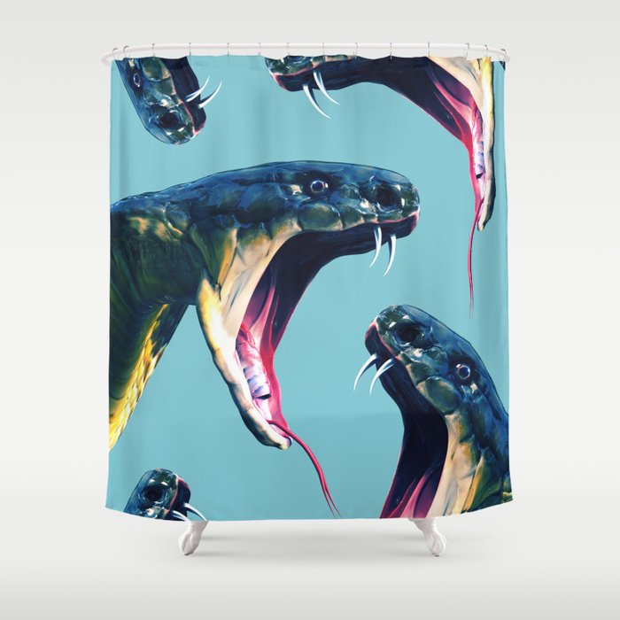 Cobra Shower Curtain