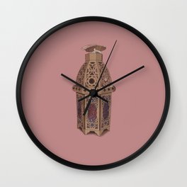 Fanoos فانوس Wall Clock | Jeddah, Muslim, Graphicdesign, Islam, Ramadan, Lantern, Digital, Islamicart, Saudiarabia, Fire 