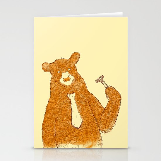 Office Bear Stationery Cards