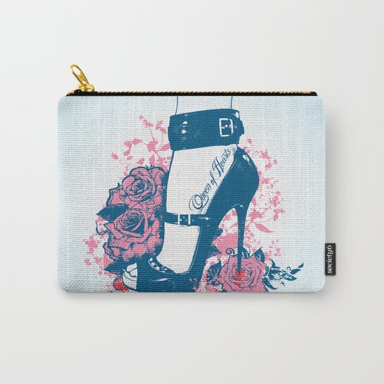 Queen of Hearts Carry-All Pouch