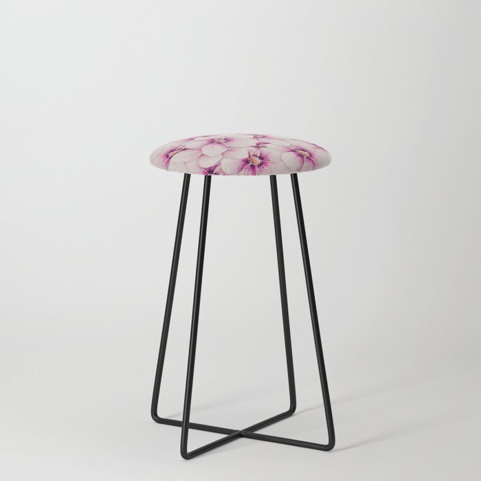 flowers Counter Stool