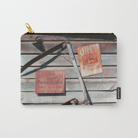 Spitting Prohibited Carry-All Pouch
