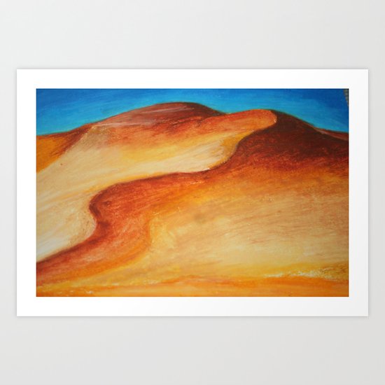 The Dunes Art Print