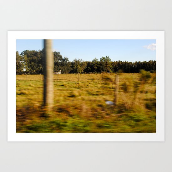 country roads Art Print