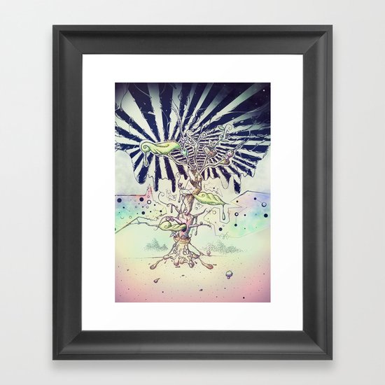 Magic Beans Framed Art Print