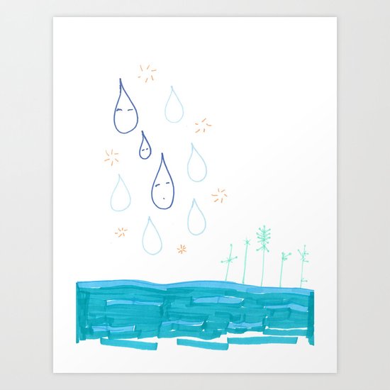 Soft Fall Art Print