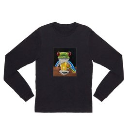 "Cheers" - Frogs After Five collection Long Sleeve T Shirt