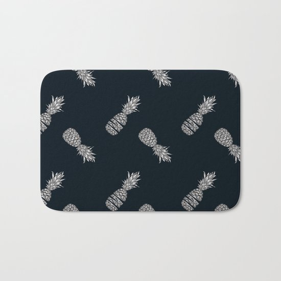 tropical pattern Bath Mat