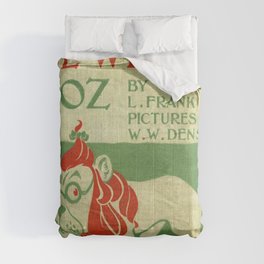 Vintage Oz Book Cover Art Comforter