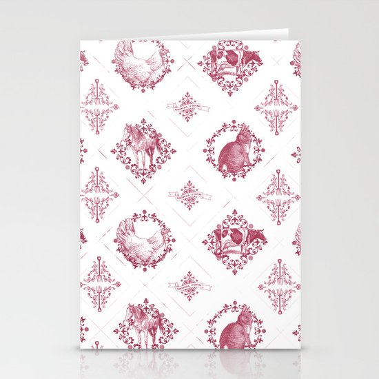 Animal farm II Stationery Cards