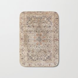 Silk Esfahan Persian Carpet Print Bath Mat
