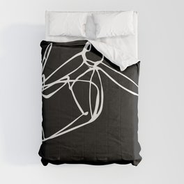 Hang on Tight :: Single Line Comforter
