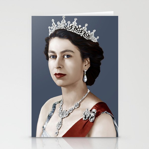 Queen Elizabeth II Stationery Cards