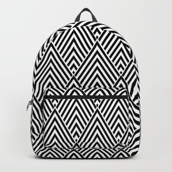 Triangles in Diamonds Backpack