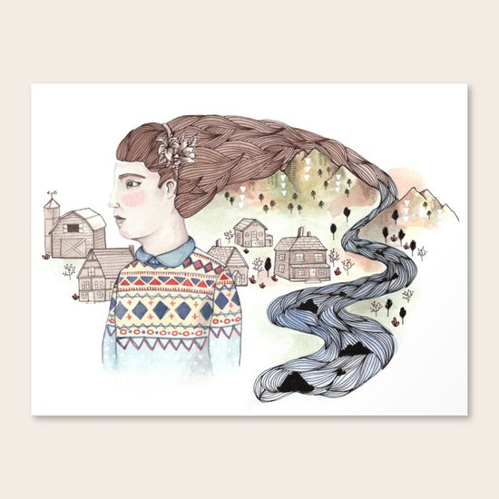 Cold Water Canvas Print