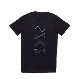 Synthesizer Wave Forms | Synth Design T Shirt