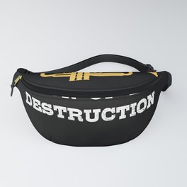 Weapon Of Brass Repeat Musicans Instrument Fanny Pack