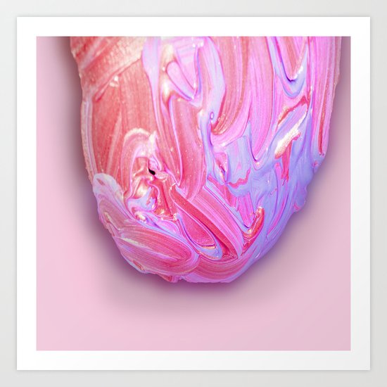 Paint Drip Art Print