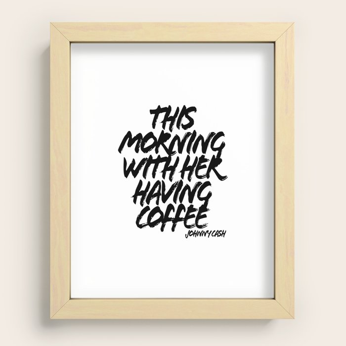 Recessed Framed Print