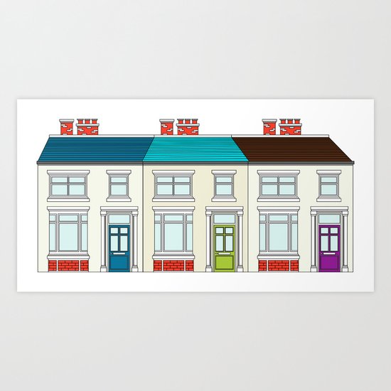 Terrace 1 Art Print