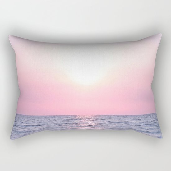 Calming Sea view Rectangular Pillow
