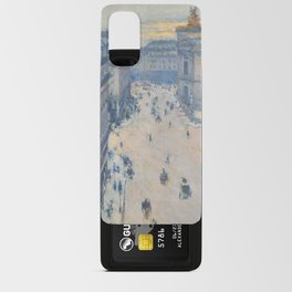 Gustave Caillebot - Rue Halevy, View from the Sixth Floor Android Card Case