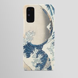 The Great Wave Off Kanagawa by Katsushika Hokusai Thirty Six Views of Mount Fuji - The Great Wave Android Case