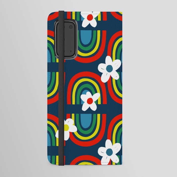 Primary Rainbows Android Wallet Case