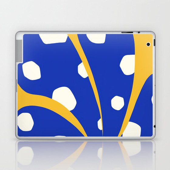 Spots patterned color leaves 1 Laptop & iPad Skin