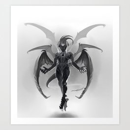 Demon Sire Art Print | Digital 