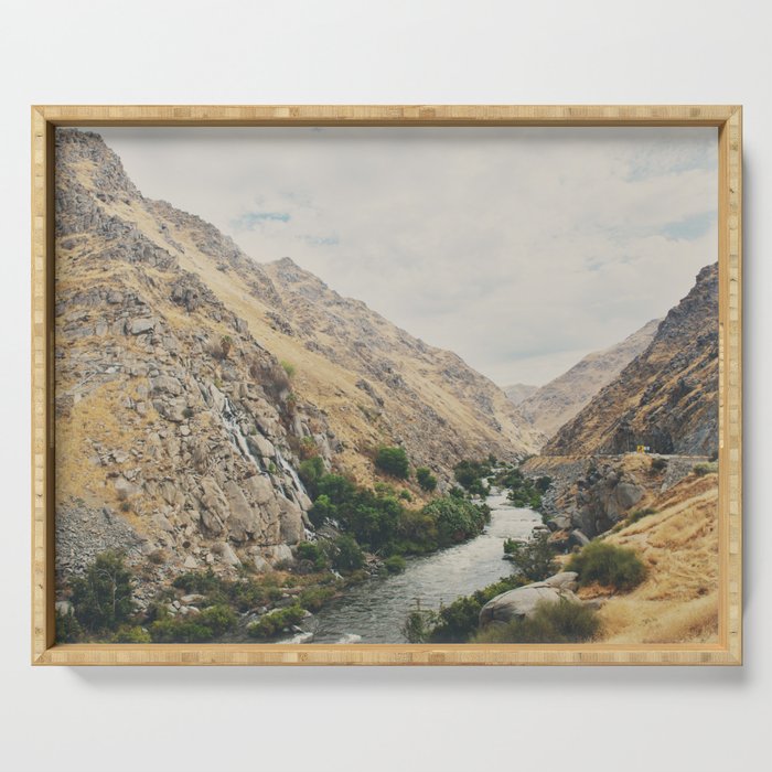 the Kern River .. Serving Tray